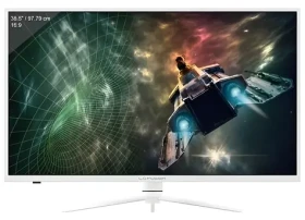 38.5" LC-Power LC-M39-QHD-165-C bílá / Monitor / Curved / VA / QHD / 165Hz / 1ms / FreeSync (LC-M39-QHD-165-C)