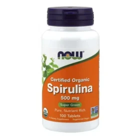 Spirulina 500 mg - NOW Foods (100 tab.) (42109-1-100tab)