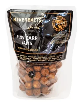 Riverbaits HNV Mango Habanero 24 mm / Boilies / 3 kg