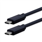 Delock USB 2.0 prodlužovací kabel plochý zahnutý [1x USB 2.0 zástrčka A - 1x USB 2.0 zásuvka A] 1.00 m černá oboustranně zapoji