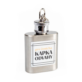 Mini placatka - Kapka odvahy pro ženicha - Albi