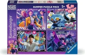 Ravensburger K-pop: Lovkyně démonů 4x100 dílků