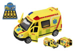 Auto ambulance, setrvačník, světlo, zvuk