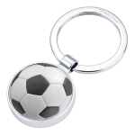TROIKA klíčenka - fotbal, kovová, mix barev