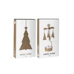 Pluto Design Rotující svícen Gold Trees, zlatá barva, kov