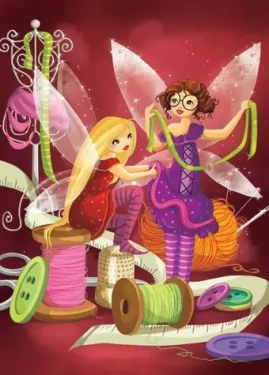 BLUEBIRD Puzzle Šicí víly