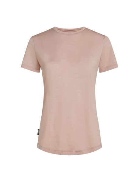 Dámské merino triko s krátkým rukávem ICEBREAKER Wmns 125 Cool-Lite Sphere III SS Tee, Pink Quartz velikost: M