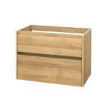 Mereo Opto, koupelnová skříňka 80 cm, dub Riviera CN921SN