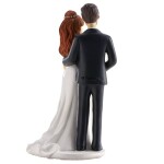 Dortisimo Dekora figurka Novomanžené držící se za ruce 18 cm