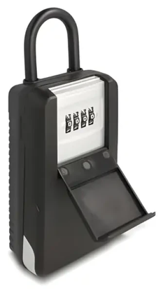 Delock Klíčový trezor s třmenem / Trezor na klíče / Kódový zámek / Hliník, plast / Klíče do 8 cm (20933)