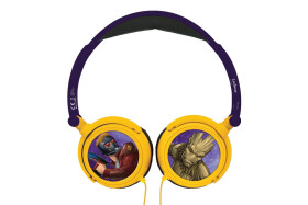 Lexibook skládací drátová sluchátka Strážci galaxie s limitem hlasitosti - Alltoys Lexibook
