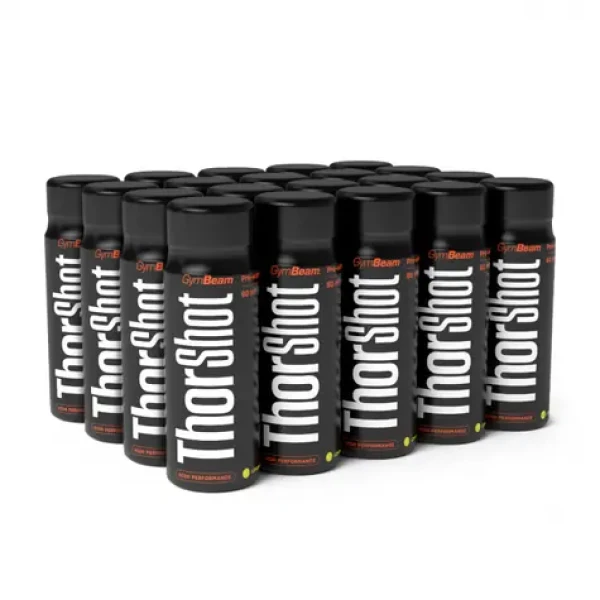 Thor Shot - GymBeam (citron limetka, 20 x 60 ml) (29307-13-citronlimetka-20x60ml)