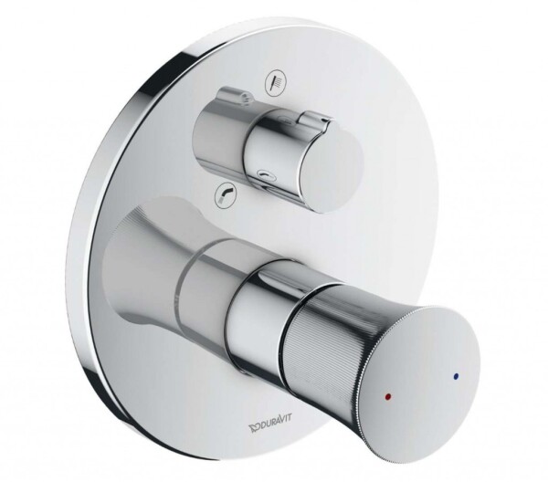 DURAVIT - White Tulip Baterie pod omítku, pro 2 spotřebiče, chrom WT5210018010