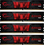 G.Skill Aegis 32GB (4x8GB) 3200 MHz černá / DDR4 / CL16-18-18-38 / 1.35V / XMP 2.0 (F4-3200C16Q-32GIS)