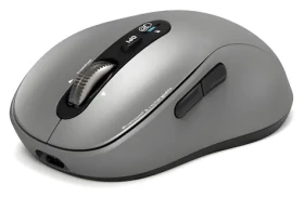 PORT CONNECT Expert Mac Collection šedá / Bezdrátová myš / Bluetooth / FreeWheel / 3200 DPI / USB-C (910201)