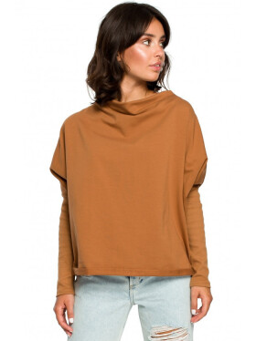 Dámská halenka B094 Karamelová - BeWear karamelová L/XL