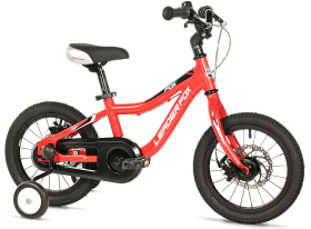 Dětské kolo LEADER FOX Fox 16", model 2025-1, barva červená