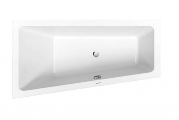 Duravit No.1 Vana asymetrická, 150x80 cm, levá, bílá 700504000000000