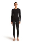Dámské merino spodky ICEBREAKER Wmns 260 Zoneknit Seamless 25 Tights, Black velikost: L