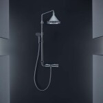 AXOR - Showerpipe Front Showerpipe 28 cm 2jet, termostatická sprchová baterie, chrom 26020000