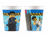 Lego City kelímky papírové 8 ks 200 ml Procos Lego City kelímky papírové 8 ks 200 ml Procos