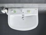 GROHE - Bau Ceramic Umývátko 45x35 cm, s přepadem, 1 otvor pro baterii, alpská bílá 39424000