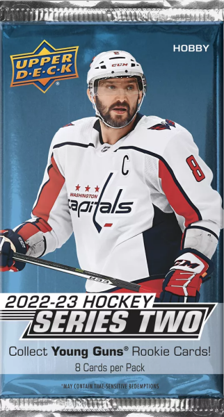 Hokejové Karty NHL 2022-23 Upper Deck Series 2 Hobby Balíček