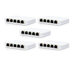 UBNT UniFi Switch USW-Flex-Mini-5, 5-pack [5xGigabit, 1xPoE In] EDF_1017518