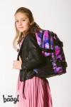 BAAGL Školní batoh Skate Violet