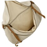 Trendy dámská textilní ledvinka Lena, béžová