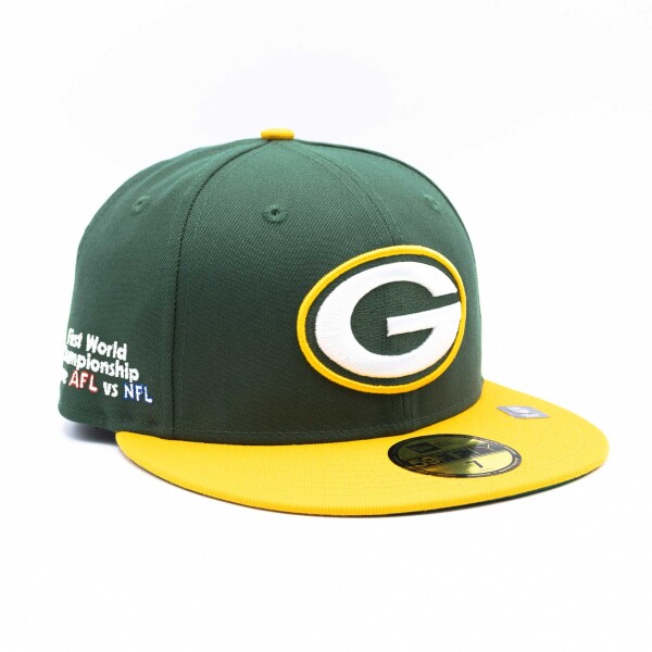 New Era Pánská kšiltovka Green Bay Packers NFL First World Championship 59FIFTY Fitted Velikost: 7 3/8