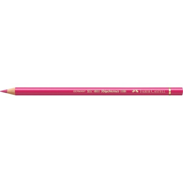 Faber-Castell Polychromos umělecká pastelka - 124 Rose carmine