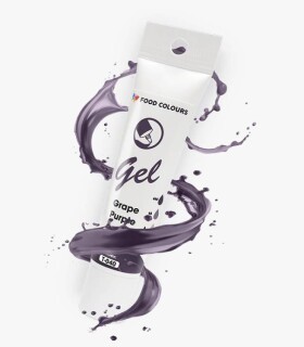 Food Colours gelová barva tuba Grape Purple 30 g