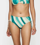 Dámské plavkové kalhotky Summer Mix & Match Midi 02 pt - BLUE - modro-bílé M007 - TRIUMPH BLUE 38