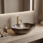 REA - Umyvadlo na desku Pearl Ombre REA-U0629