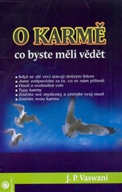 O Karmě - co byste měli vědět - J.P. Vaswani