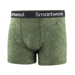 Pánské merino boxerky SMARTWOOL Men's Merino Print Boxer Brief Boxed, Fern Rustic Floral velikost: XL