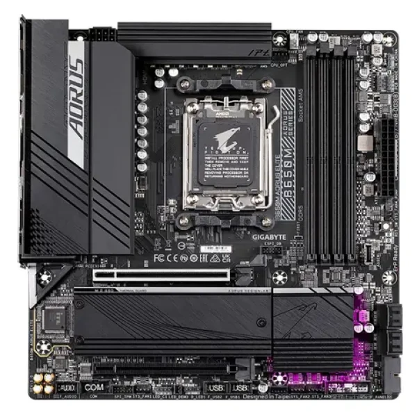 GIGABYTE B650M AORUS ELITE / Základní deska / AM5 / B650 / DDR5 / 2.5GbE / mATX (B650M AORUS ELITE)