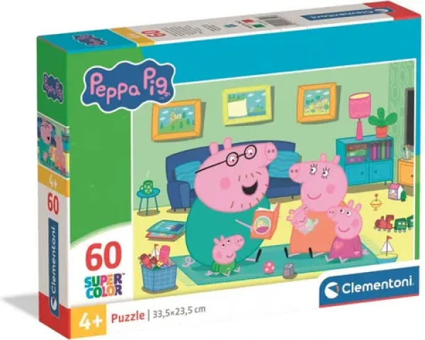 CLEMENTONI Puzzle Prasátko Peppa
