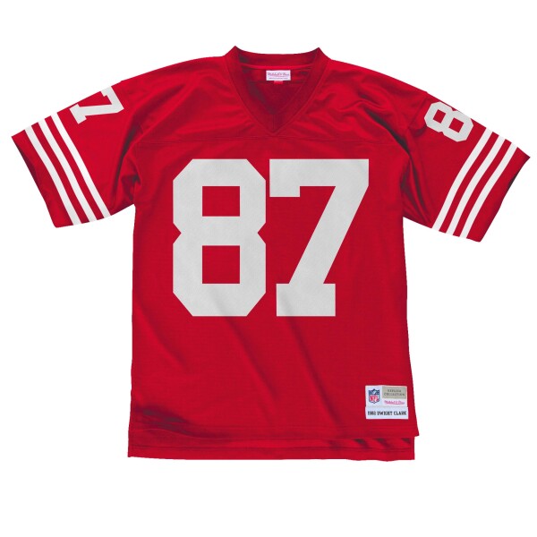 Mitchell & Ness Pánský dres San Francisco 49ers NFL Dwight Clark #87 Throwback Velikost: 2XL