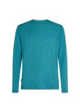 ICEBREAKER Mens 125 Cool-Lite Sphere III LS Tee, Topaz (vzorek) velikost: M