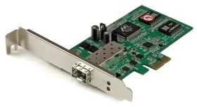 StarTech PCIe SFP síťová karta / Síťová karta / PCI Express / optické vlákno SFP / 2000 Mbit/s / IEEE 802.3z (PEX1000SFP2)