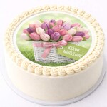 Obrázek Jedlý papír na dort Tulipány