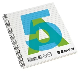 ESSELTE Blok kroužkový A5 / 70 listů / Linka / 70 g/m2 (62905)