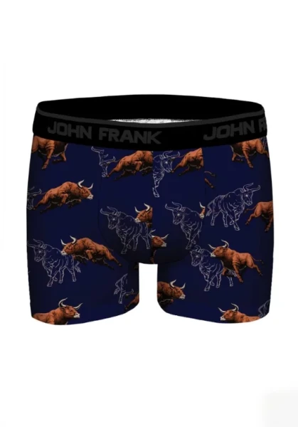 Pánské boxerky John Frank JFBDMOD197-BULL