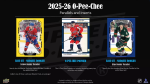 Hokejové karty NHL 2025-26 Upper Deck O-Pee-Chee Blaster Box