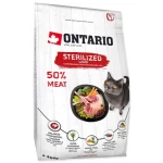 Ontario Cat Sterilised Lamb 400g / Granule pro dospělé kočky (213-10793)