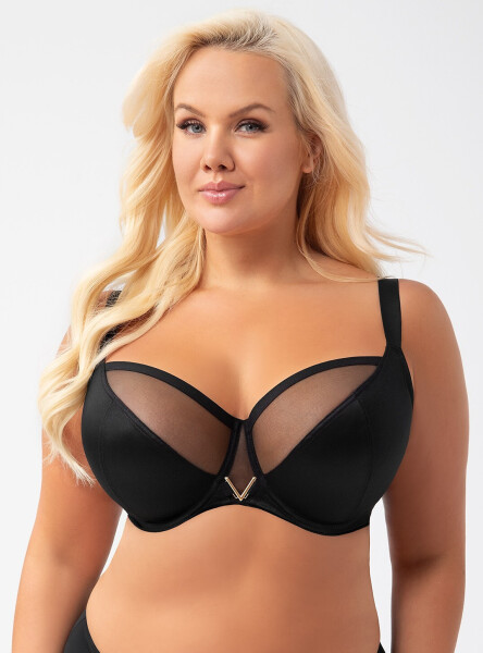 Měkká podprsenka Gorsenia K 564 Vicky černá 70G