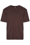 Pánské tričko 19407 T-line brown HENDERSON hnědá