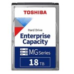 Toshiba Enterprise Capacity MG09 18TB 512e / HDD / 3.5 / SATA 6Gbits / 512MB cache / 7 200 rpm / Interní / 5y (MG09ACA18TE)